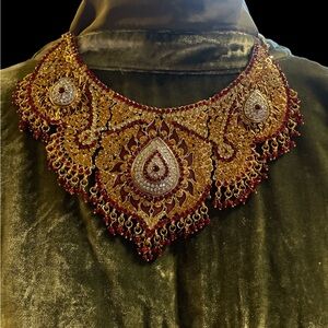 traditional Indian wedding necklaces.  Adjustable cord